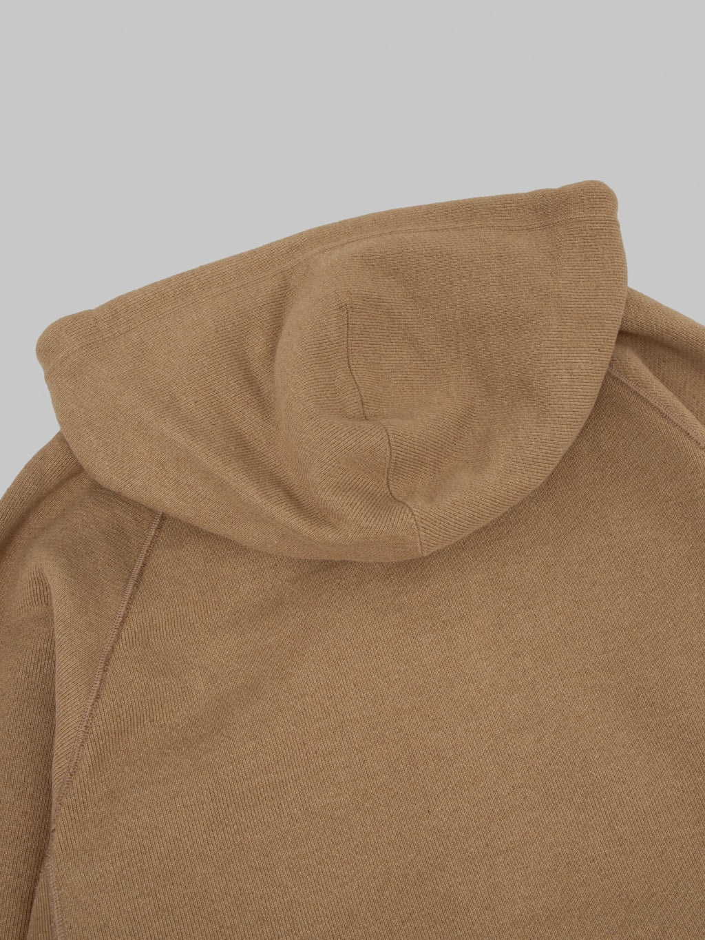 Wonder Looper Zip Hoodie Iron Mordant Foxfibre® Double Heavyweight French Terry Coyote 80