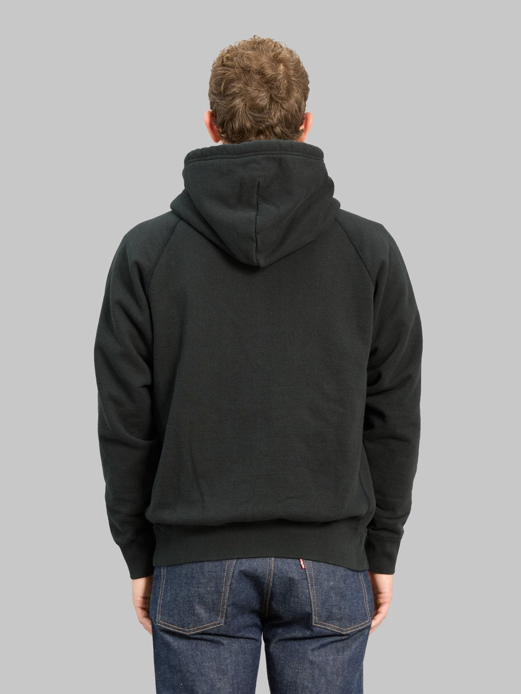 Wonder Looper Zip Hoodie Super Looper French Terry Sumi Black