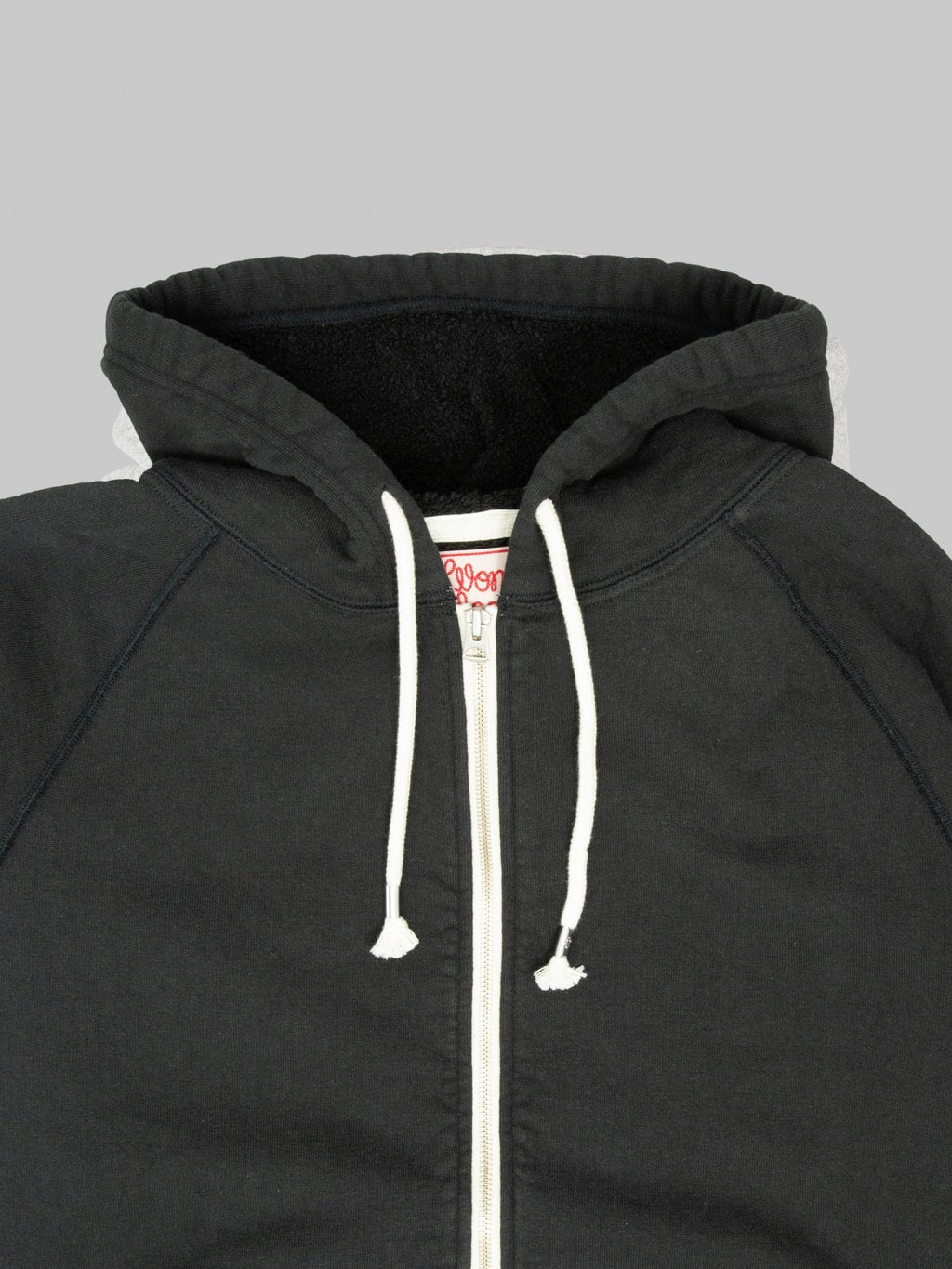 Wonder Looper Zip Hoodie Super Looper French Terry Sumi Black