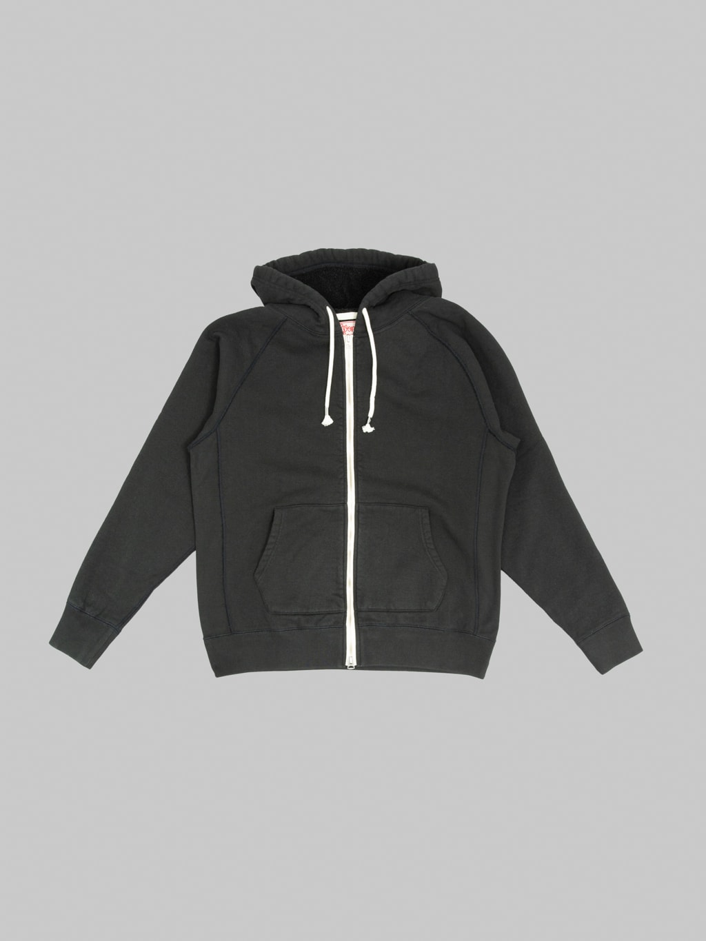 Wonder Looper Zip Hoodie Super Looper French Terry Sumi Black