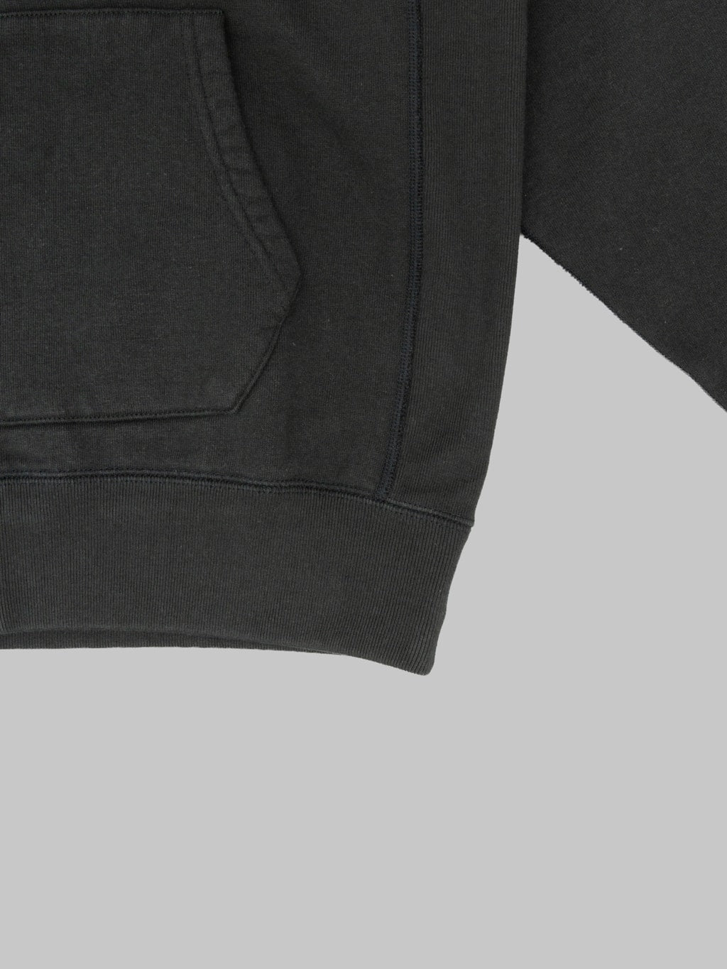 Wonder Looper Zip Hoodie Super Looper French Terry Sumi Black