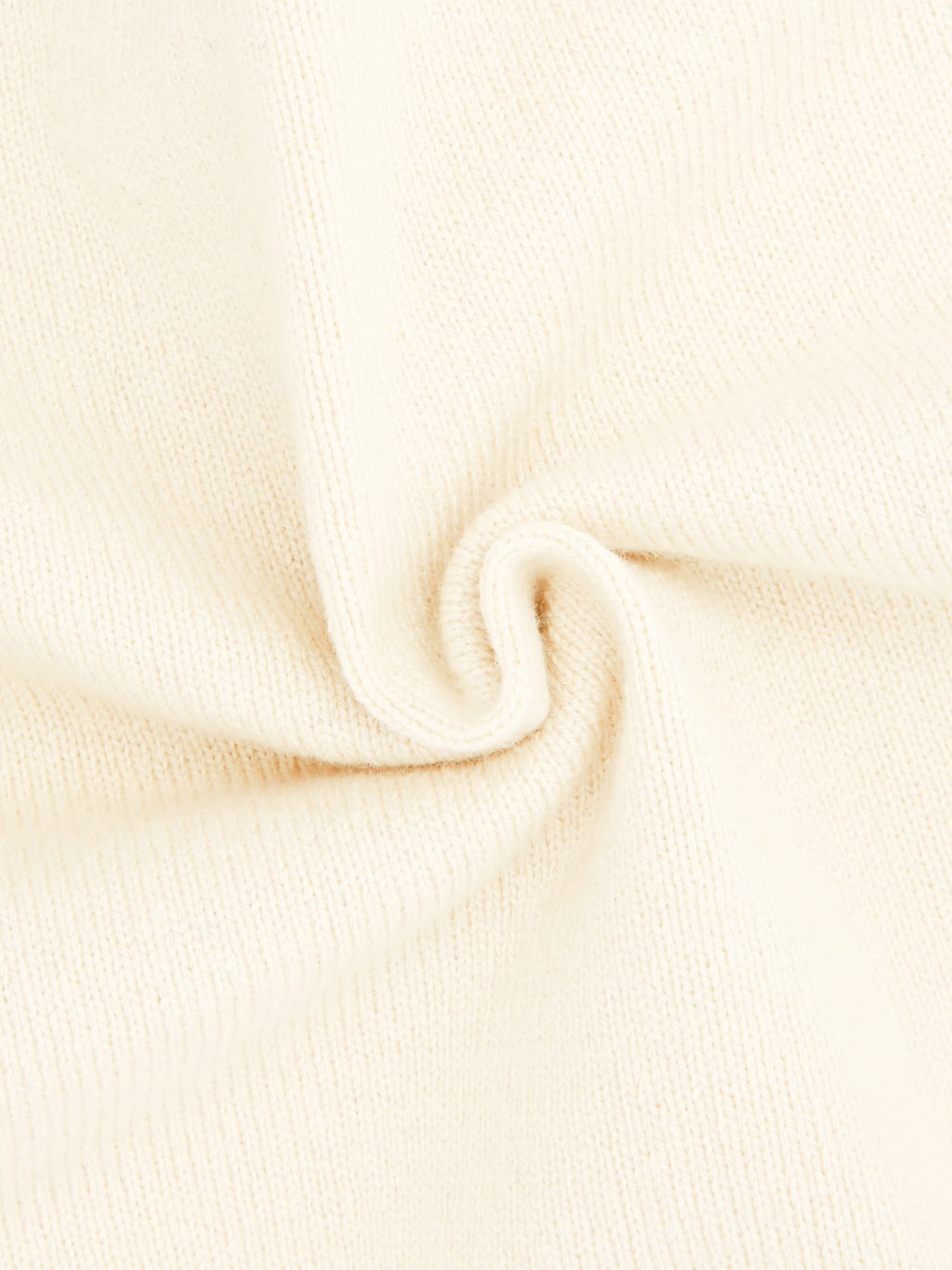 Yonetomi Rigid Cashmere Crew Neck Pullover Raw