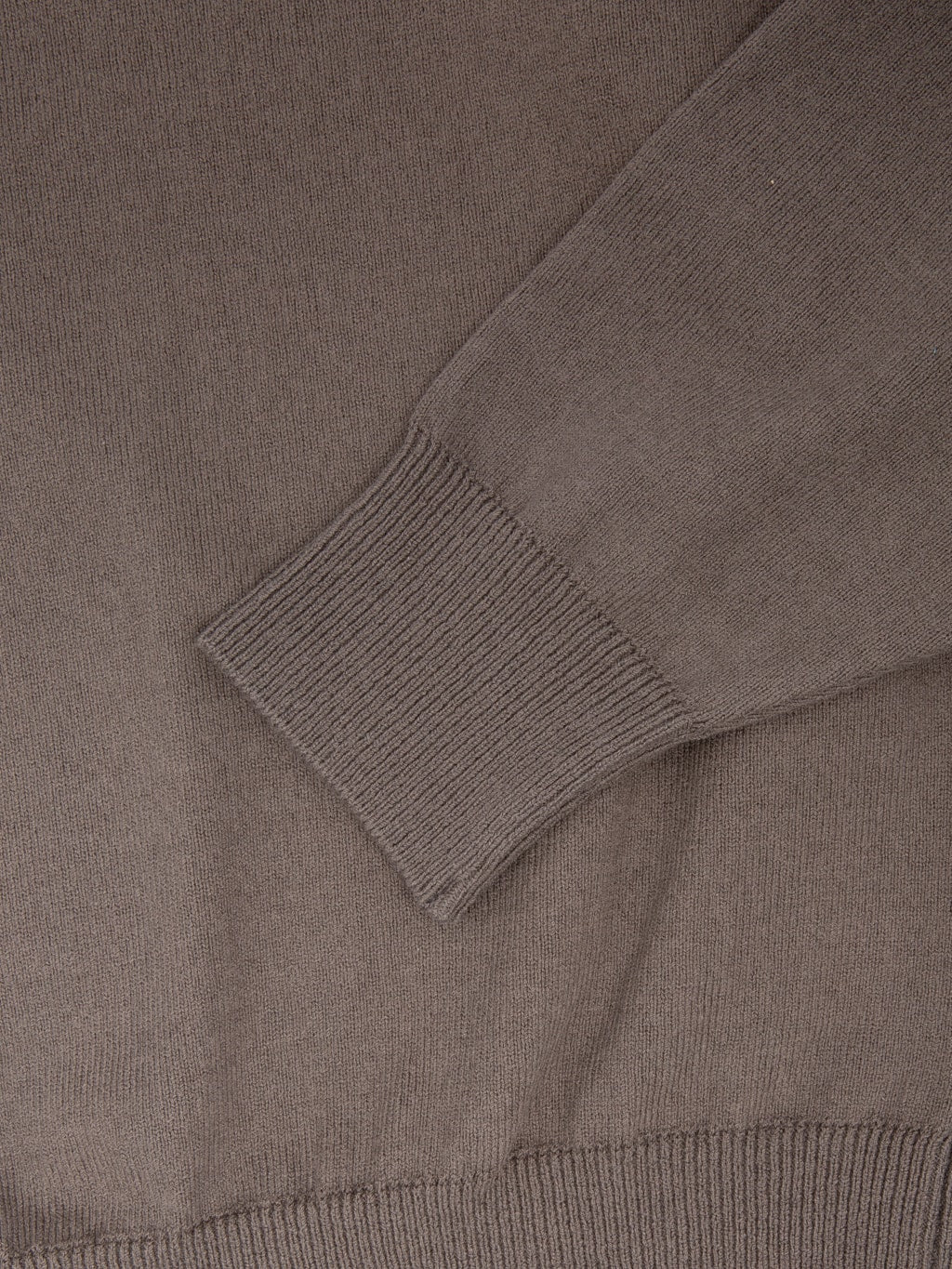 Yonetomi Wave Cotton Knit Pullover Grey