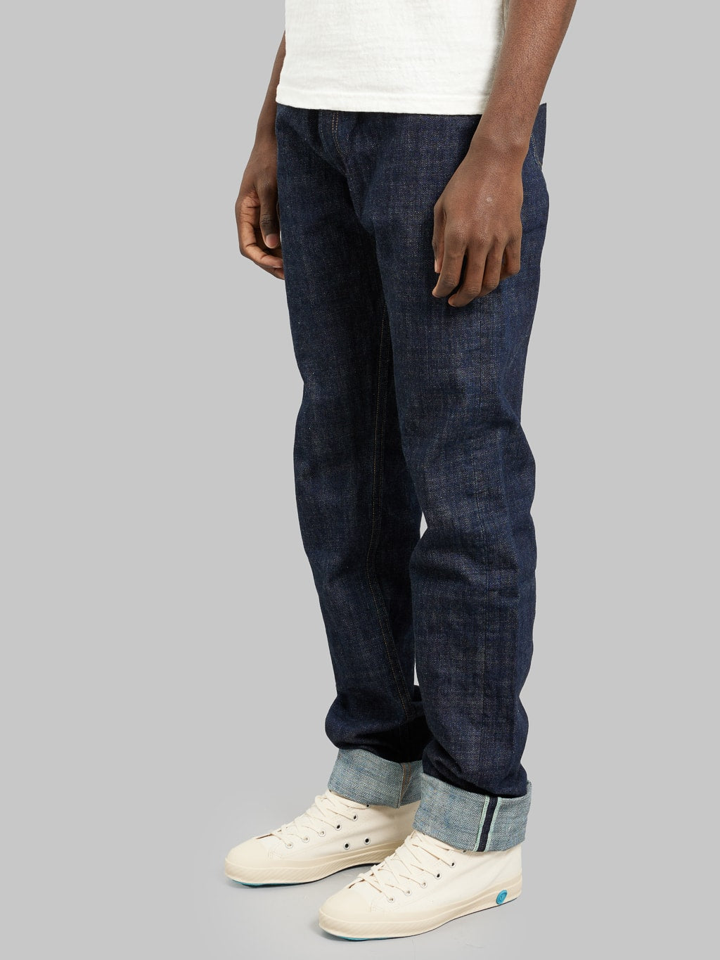3sixteen CT 20th Anniversary Burkina Faso Classic Tapered Jeans side fit