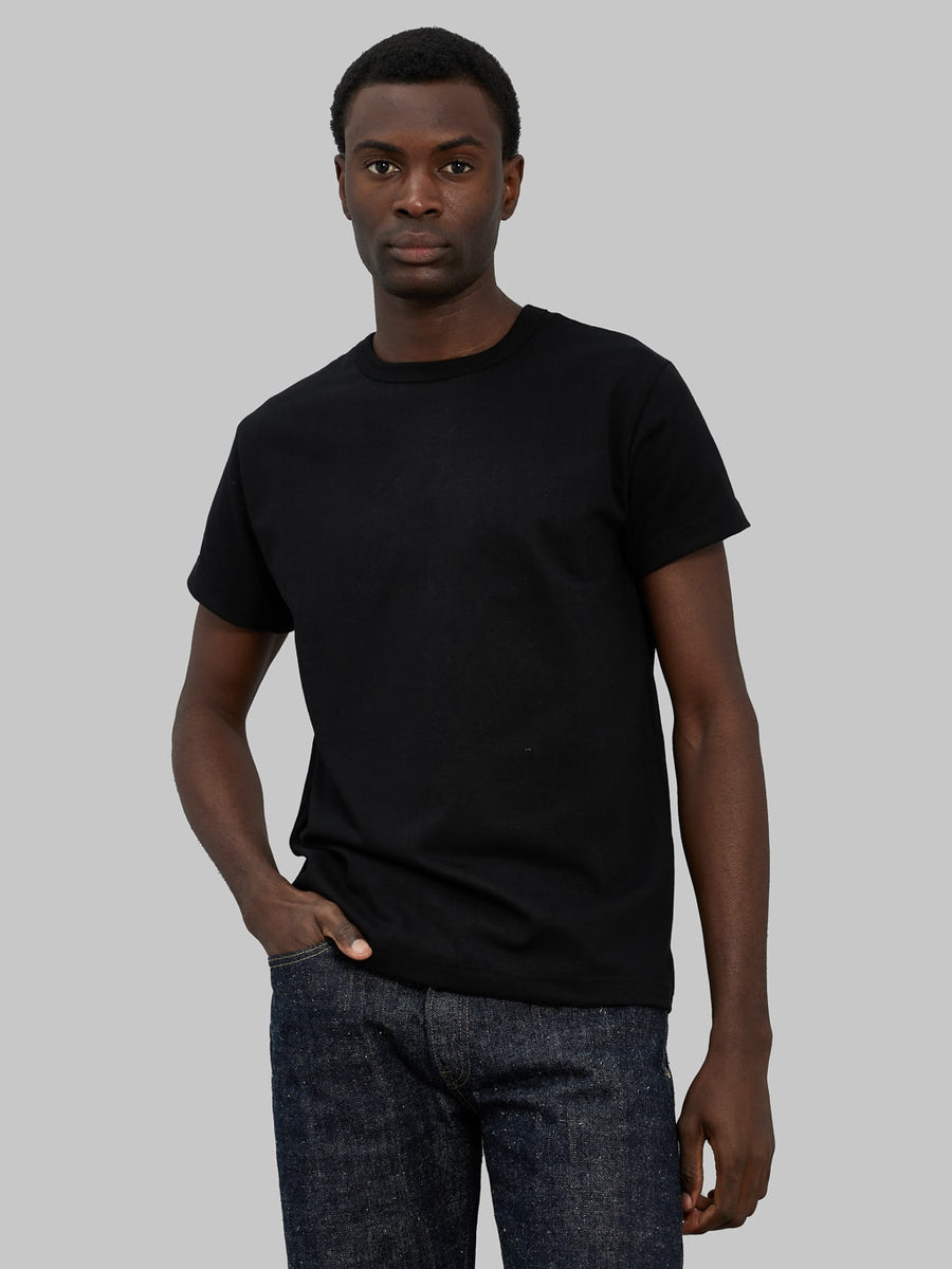 3sixteen Heavyweight T-Shirt 2-Pack Black – Tubular Knit, Made in USA