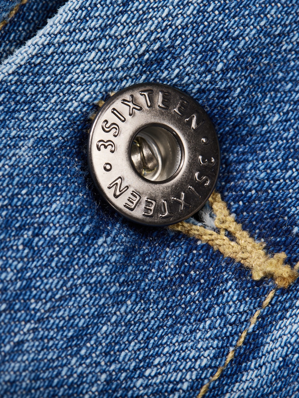3sixteen Type 3s Denim Jacket Washed 101x button