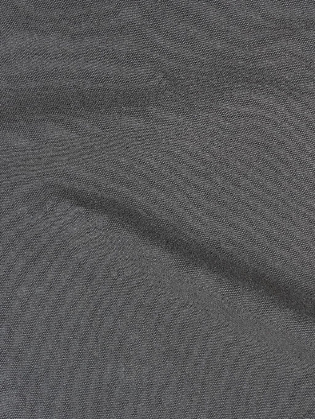 Freenote Cloth 13 Ounce Henley Long Sleeve Midnight grey fabric