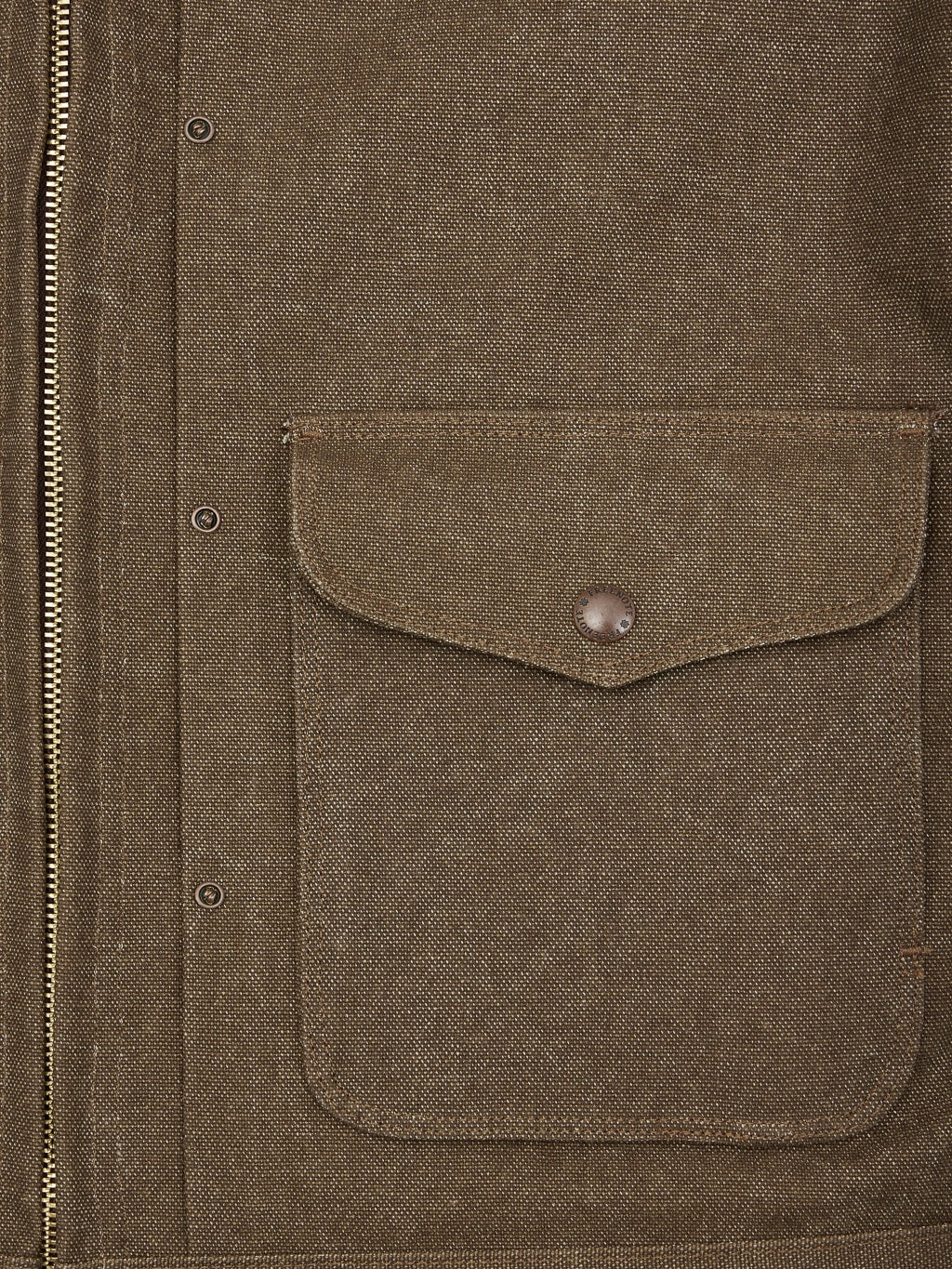 Freenote Cloth CD 4 Jacket Brown front pocket