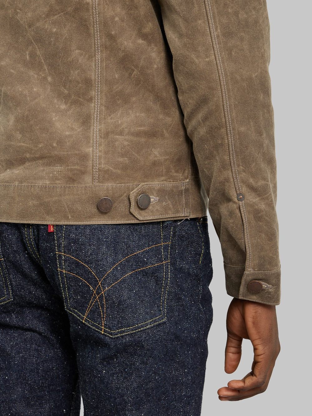 Styling Freenote Cloth Rider Jacket Freenote Cloth RJ-1 Riders Jacket Oak – As Seen in Yellowstone