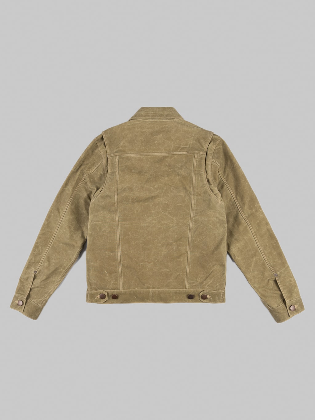 Freenote Cloth Riders Jacket Waxed Canvas Tobacco made in USA