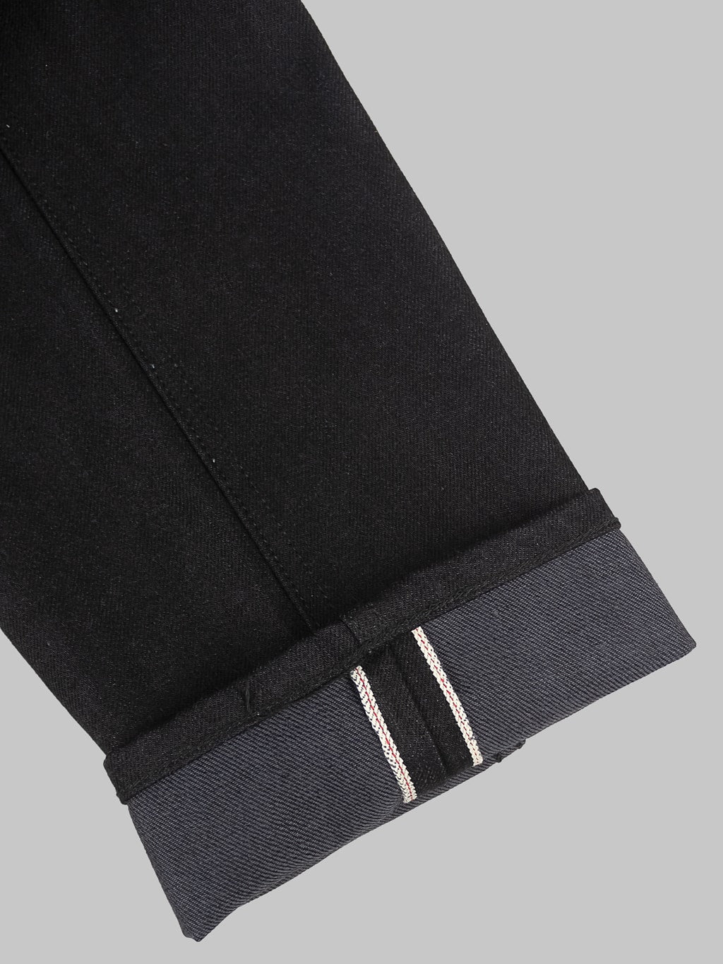 Freenote Cloth Rios Black Grey Japanese Denim Slim Straight Jeans selvedge
