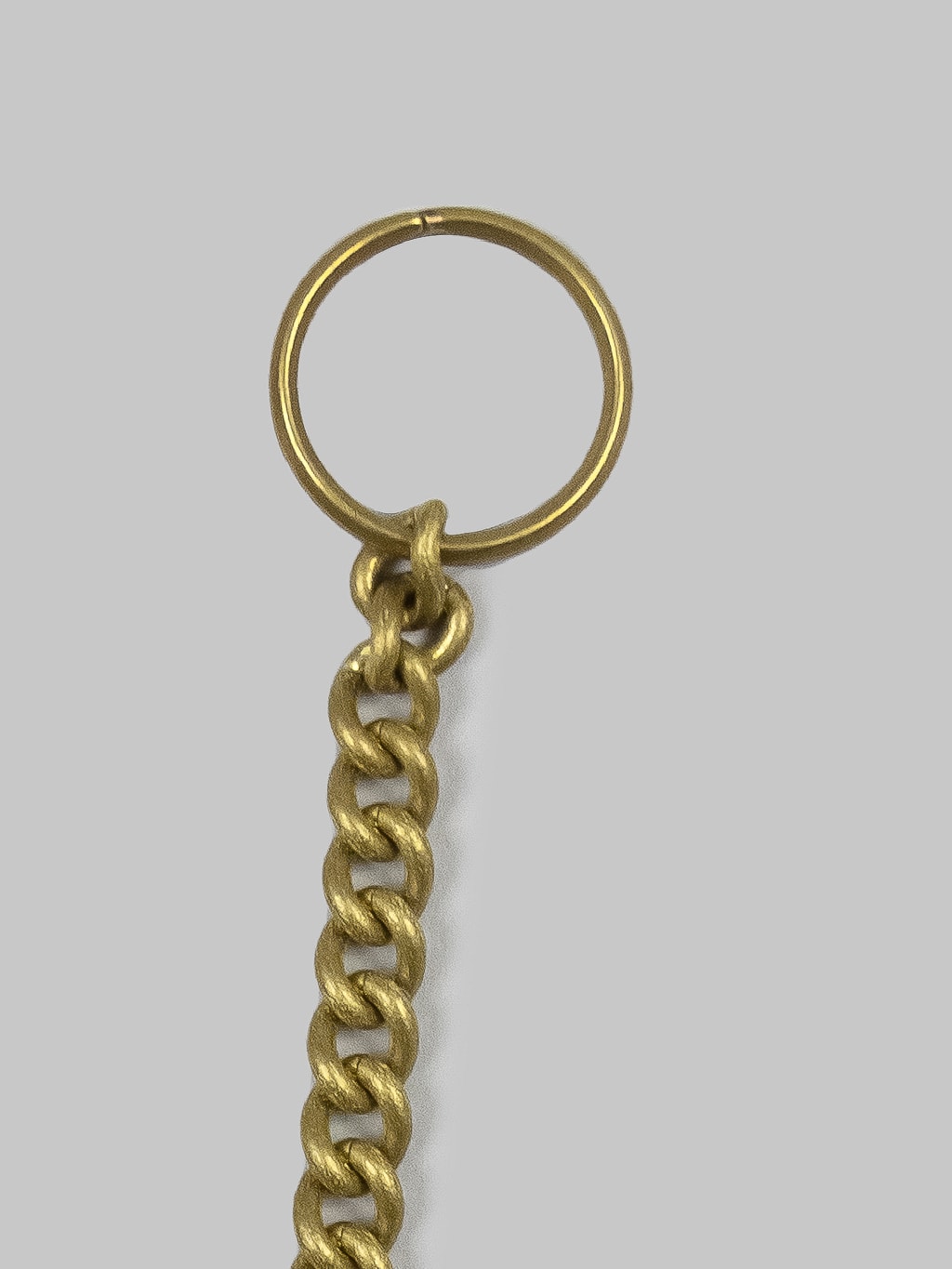 Kobashi Studio Key Chain Twist solid brass
