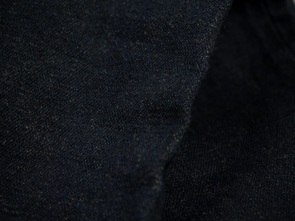 ONI 122S GROL Greyish Olive Overdye 15oz Stretch Jeans denim cotton