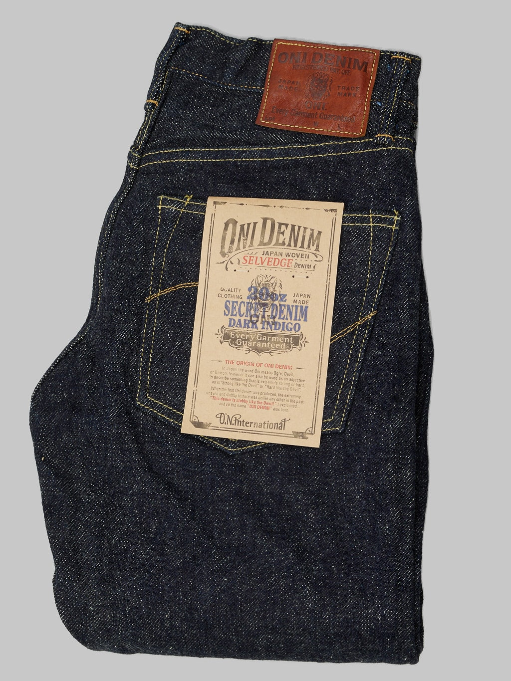 ONI Denim 246DIZR Dark Indigo Secret Denim Jeans  limited quantities