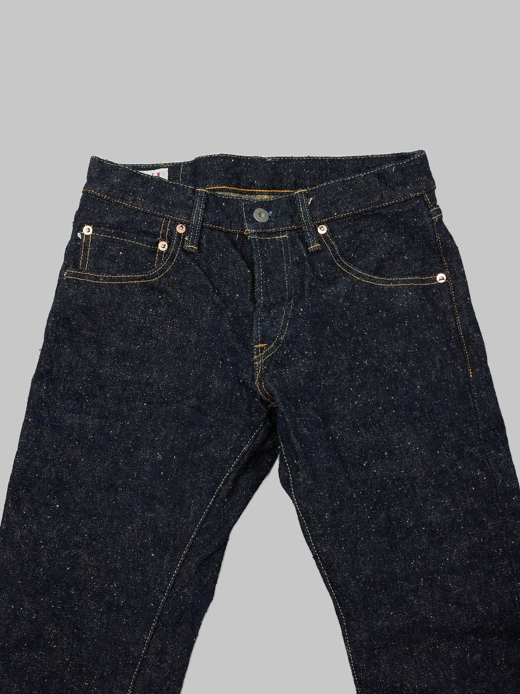 ONI Denim 288 Asphalt 20oz Regular Straight Jeans waist