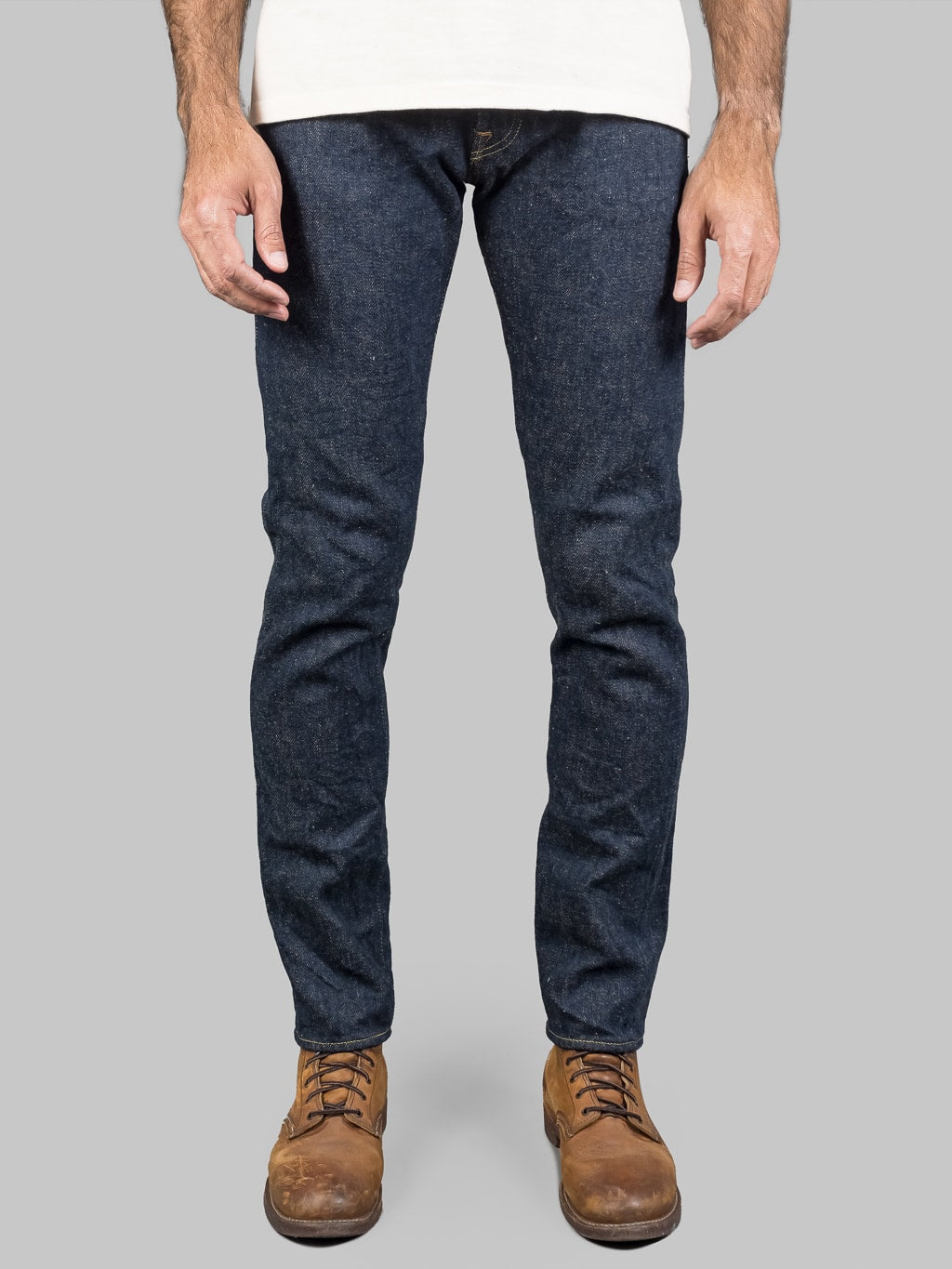 ONI Denim 544ZR Secret Denim Stylish Tapered Jeans front fit