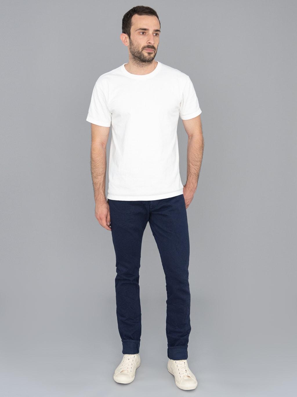 ONI Denim 612 Super Low Tension Navy Relaxed Tapered Jeans