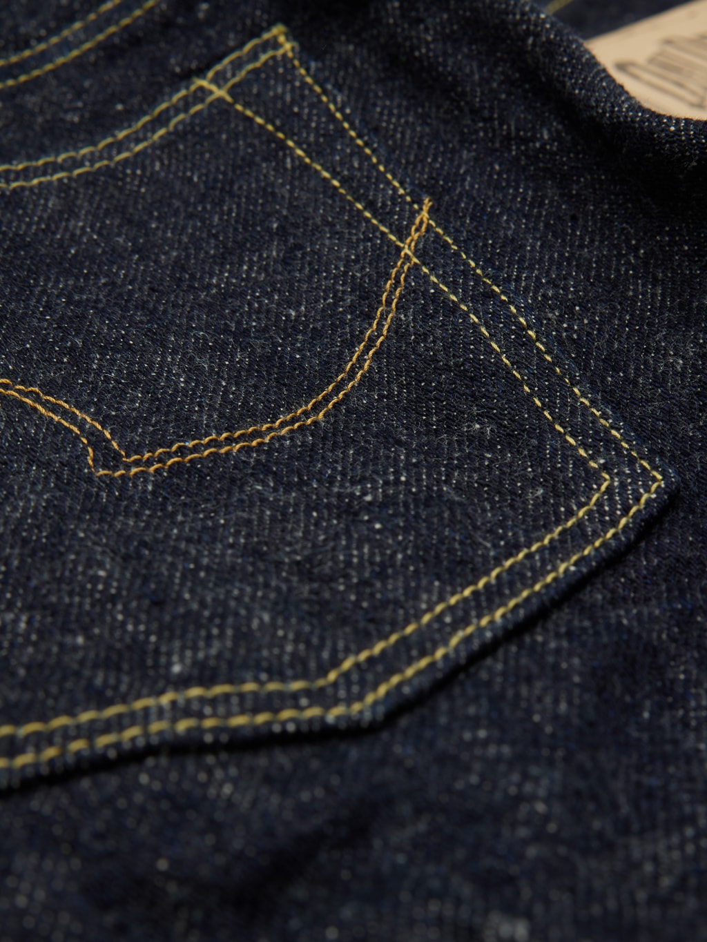ONI Denim 622DIZR Dark Indigo Secret Denim 20oz Jeans pocket closeup