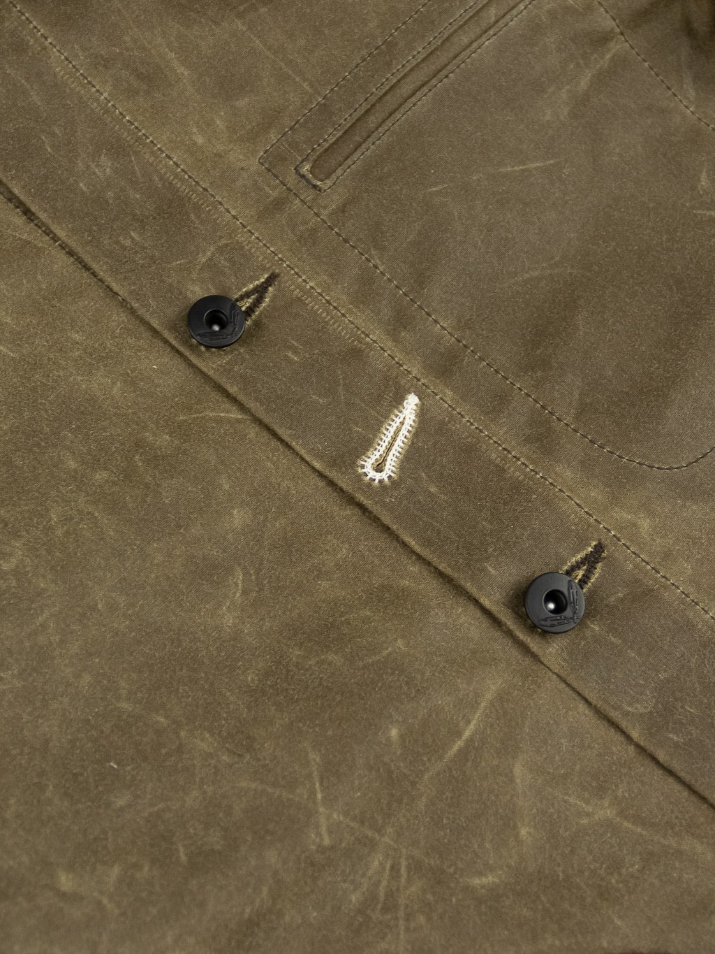 Rogue Territory Supply Jacket Lined Brown Ridgeline branded nickel buttons