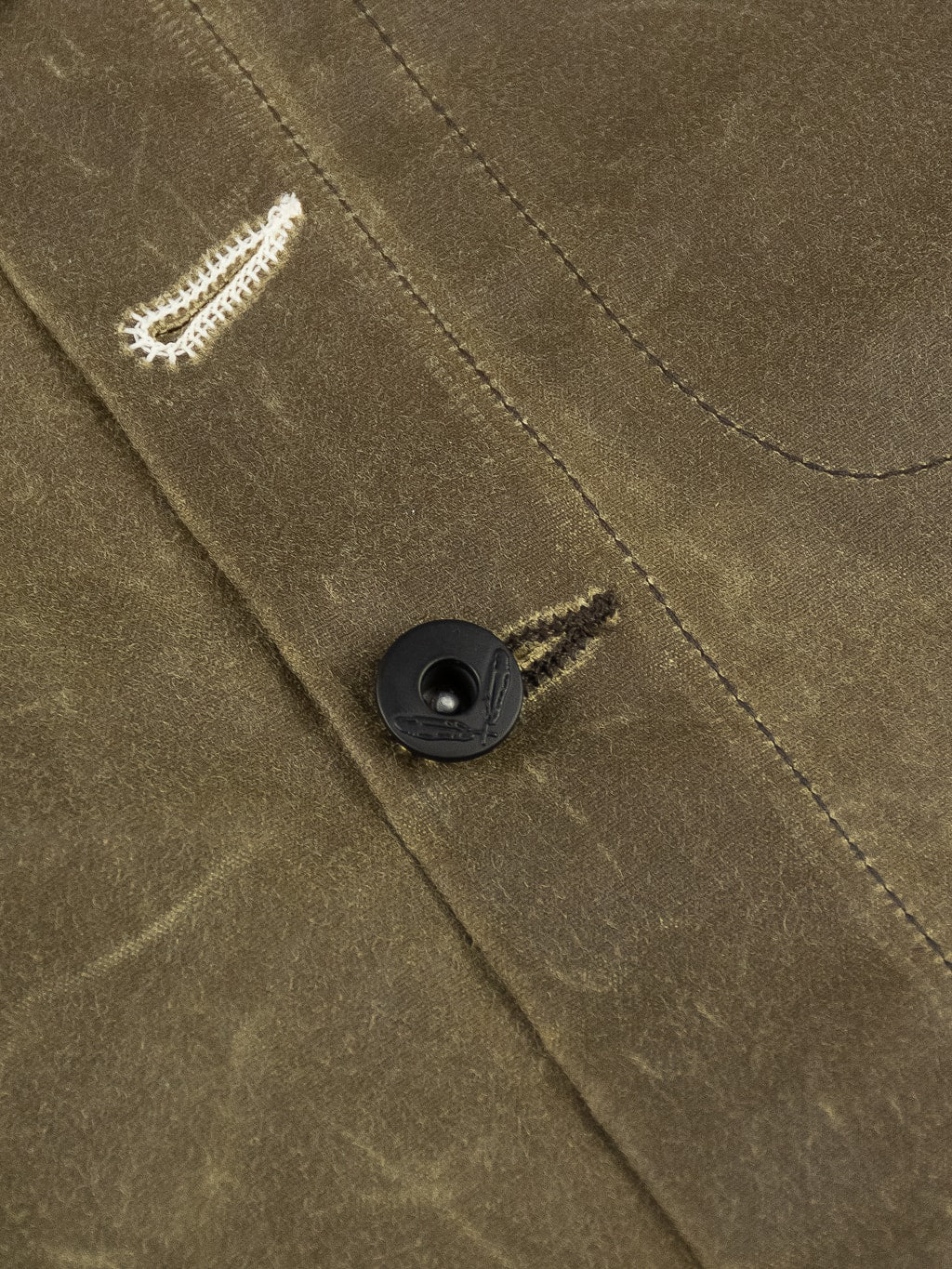 Rogue Territory Supply Jacket Lined Brown Ridgeline slanted extra buttonhole