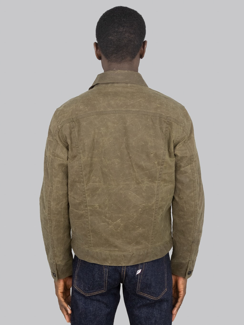 Rogue Territory Supply Jacket Lined Brown Ridgeline model back fit