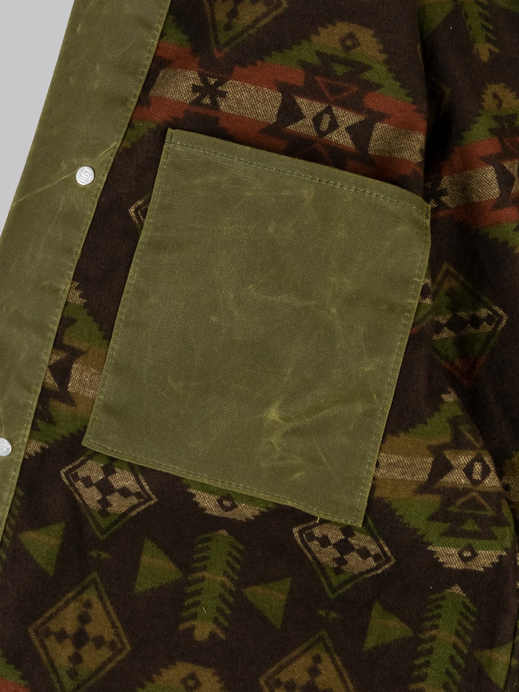 Rogue Territory Supply Jacket Lined Hunter Green Ridgeline interior pocket inner fabric