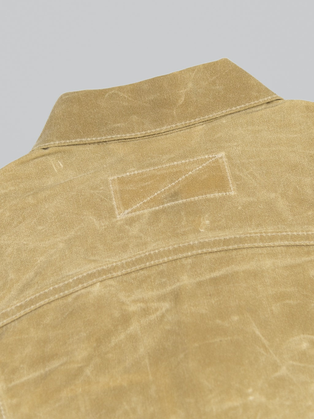 Rogue Territory Waxed Canvas Supply Jacket Tan Ridgeline texture