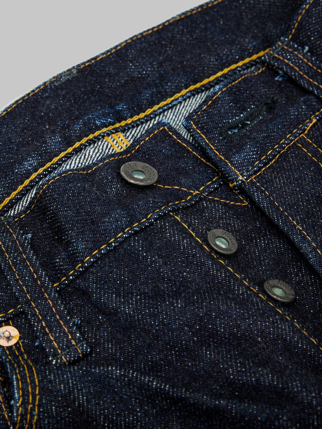 Samurai Jeans S511XX 25oz Kirinji Slim Tapered selvedge Jeans iron buttons