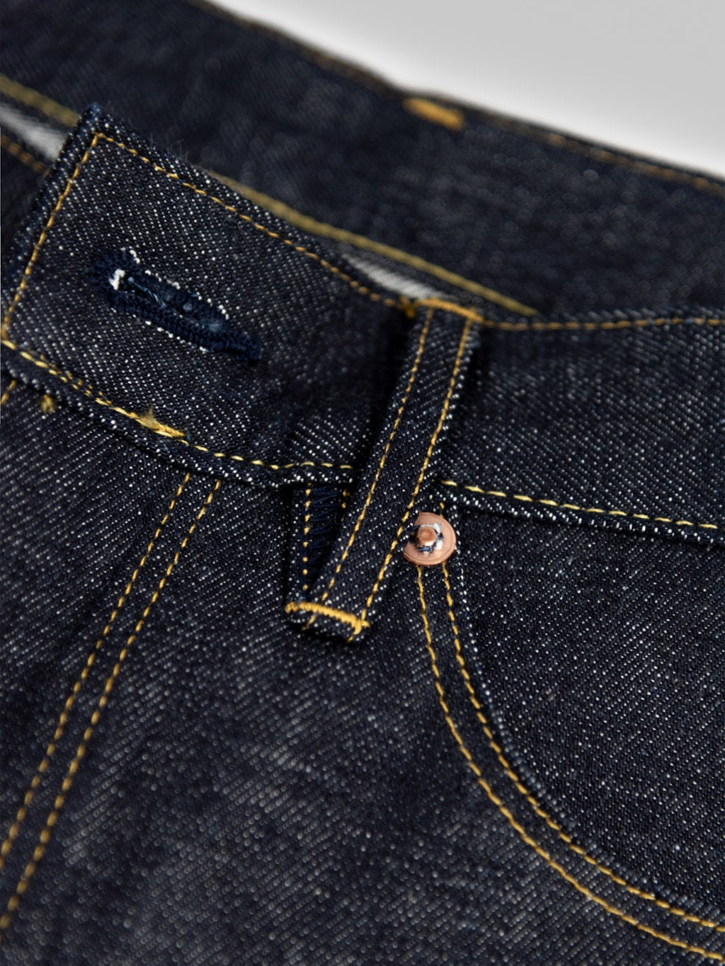 Stevenson Overall Big Sur 210 14oz Slim Tapered Jeans rivet