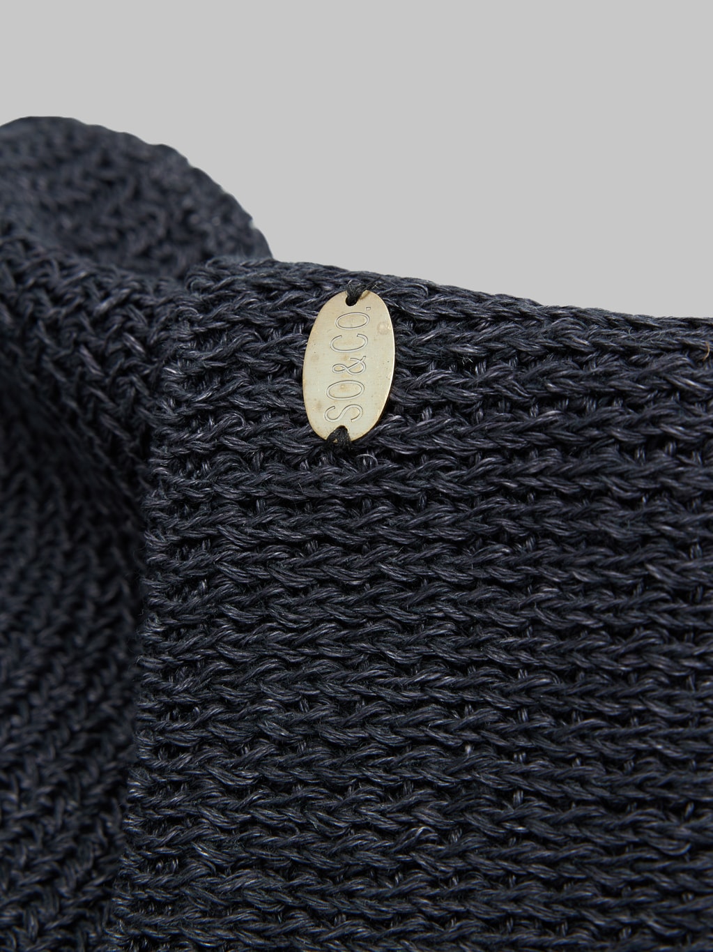 Stevenson Overall Linen Watch Cap black  100 linen breathable
