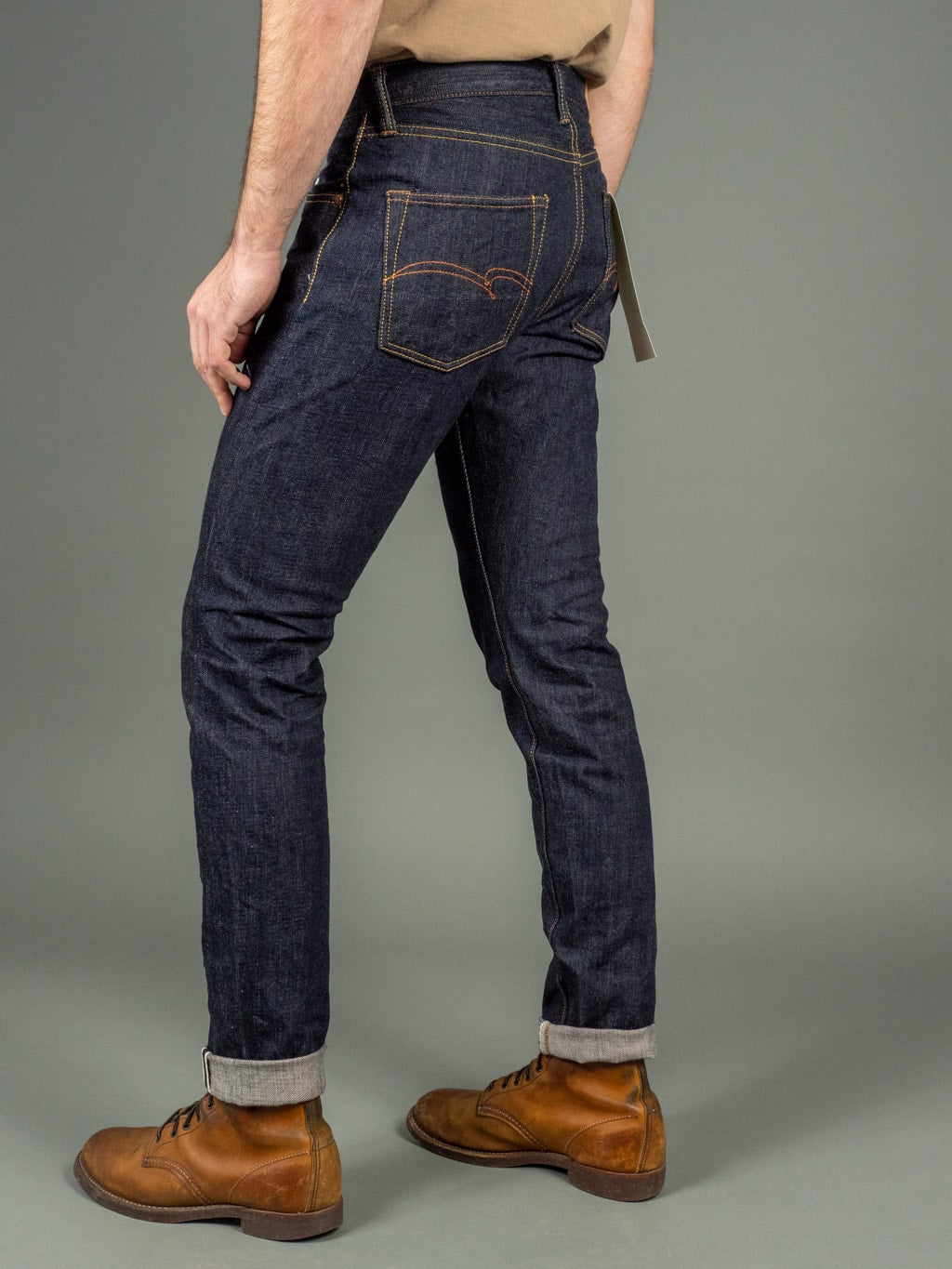 Studio DArtisan D1829 Mother Earth 14oz Relaxed Tapered Selvedge Jeans
