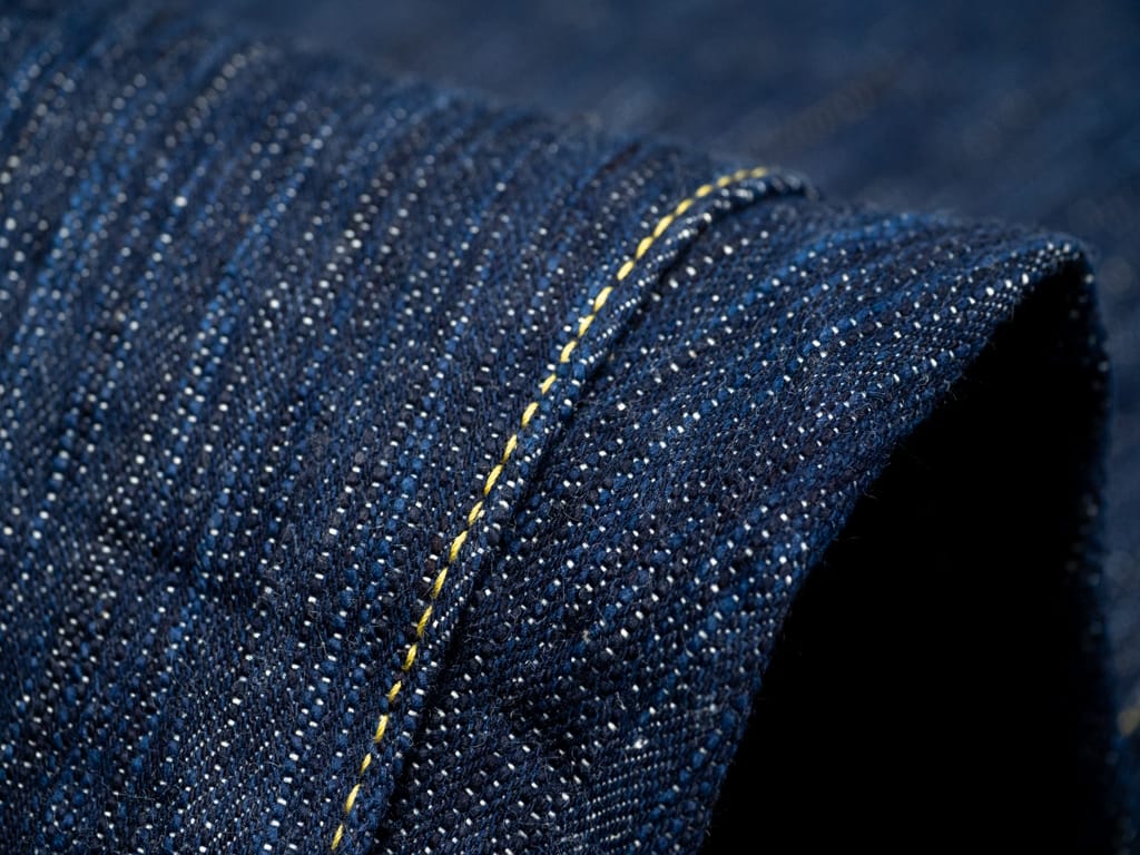 Studio DArtisan Tokushima 15oz Natural Indigo Jeans Stitching