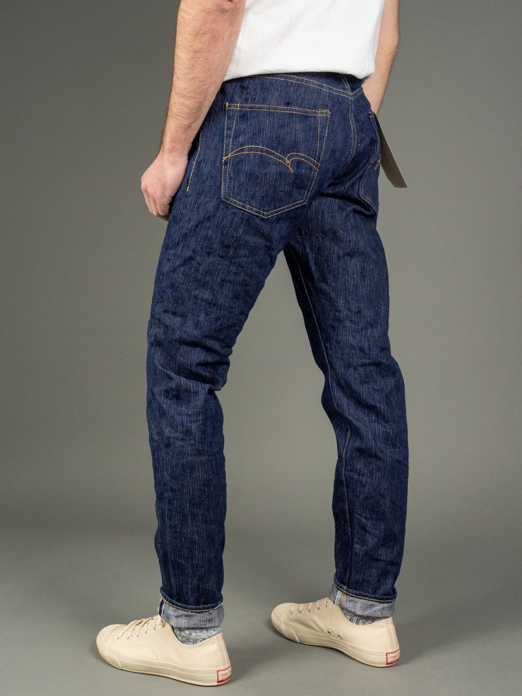 Studio DArtisan D1833AI Tokushima Natural Indigo Cotton Denim Jeans