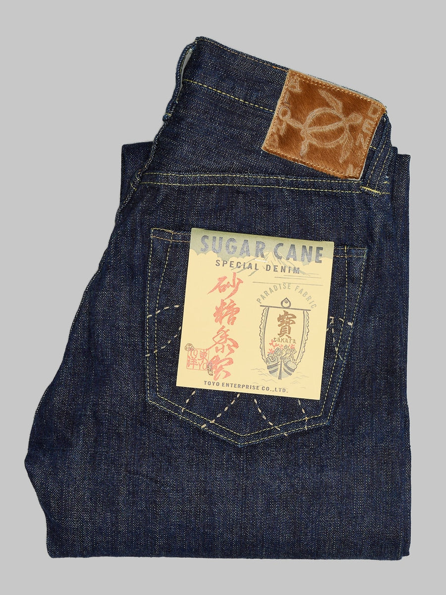 Sugar cane 14,25 Oz. Hawaii Indigo Mixed Right Twill Denim Lot