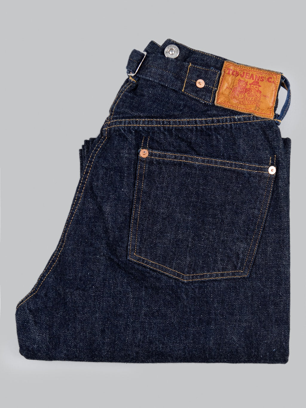 TCB 20s indigo Jeans one wash vintage style 12.5oz