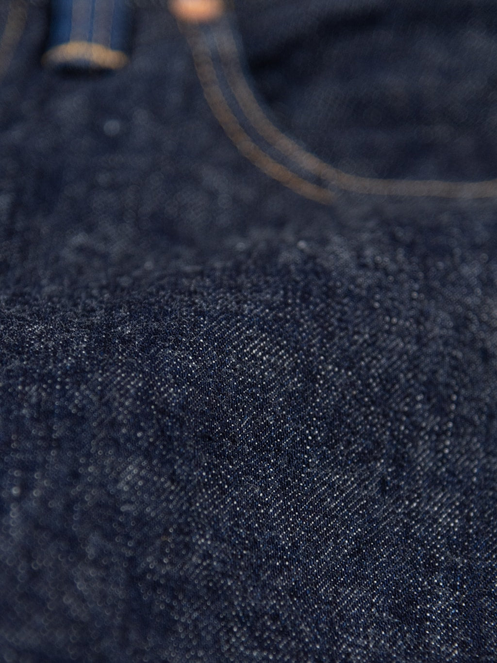 TCB 20s indigo Jeans one wash denim fabric