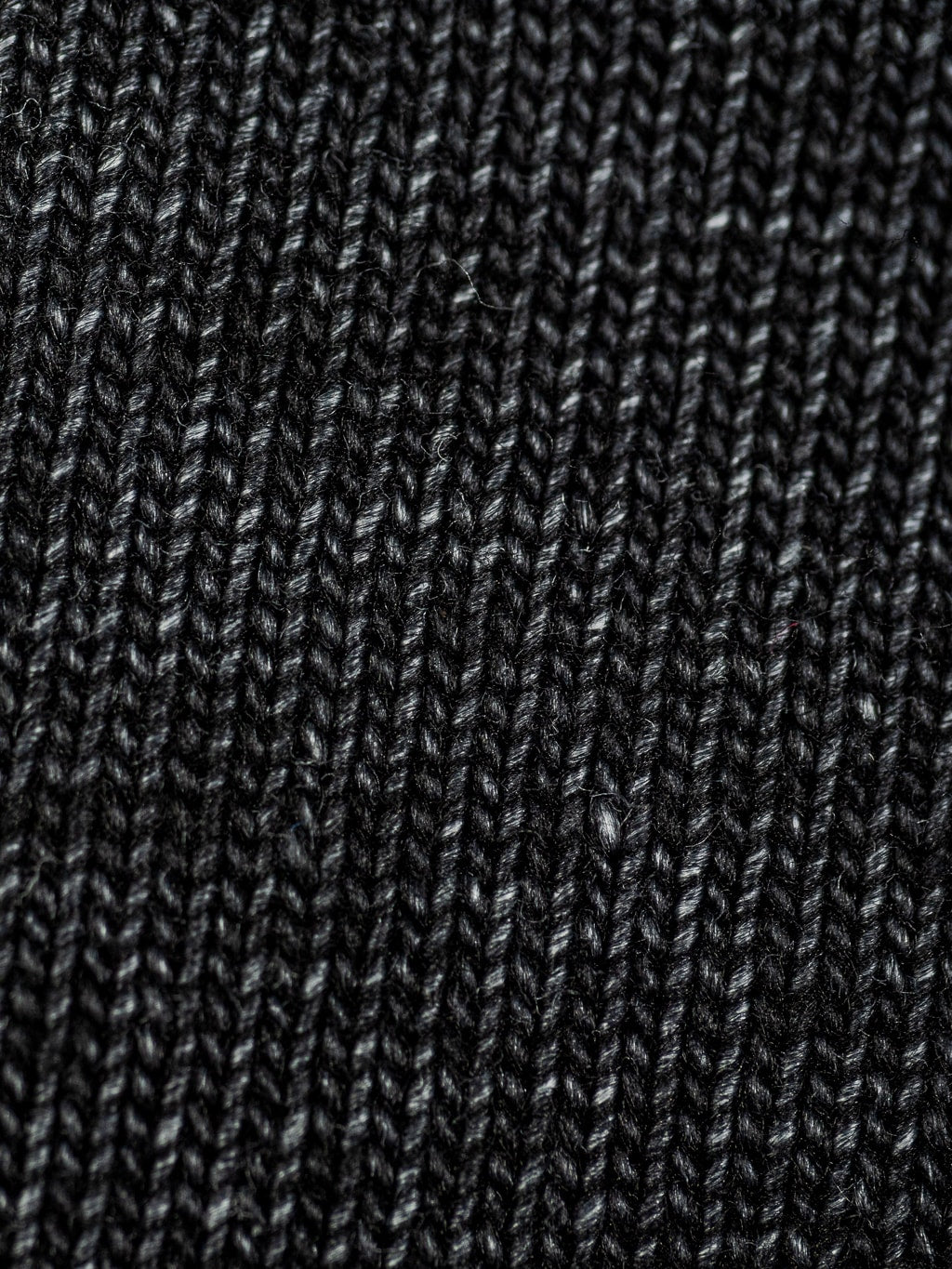 Tanuki Gyoten Heavy Black TShirt rope dyed cotton fabric