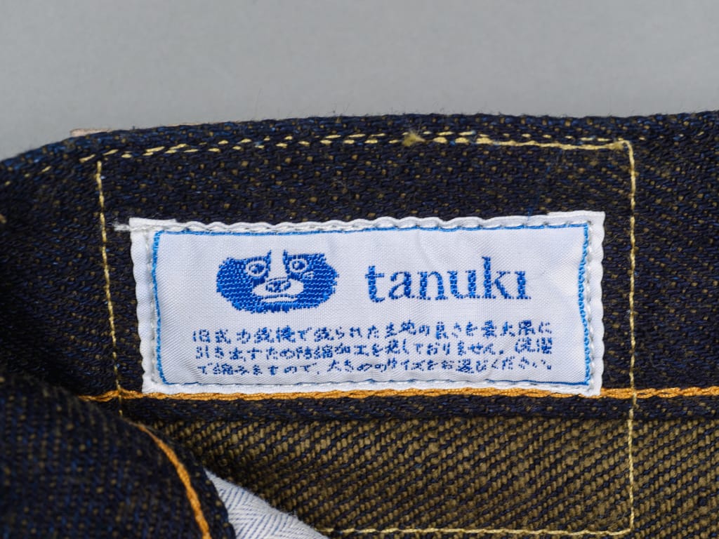Tanuki HKHT Heavy Kusaki 19.5oz High Tapered Jeans