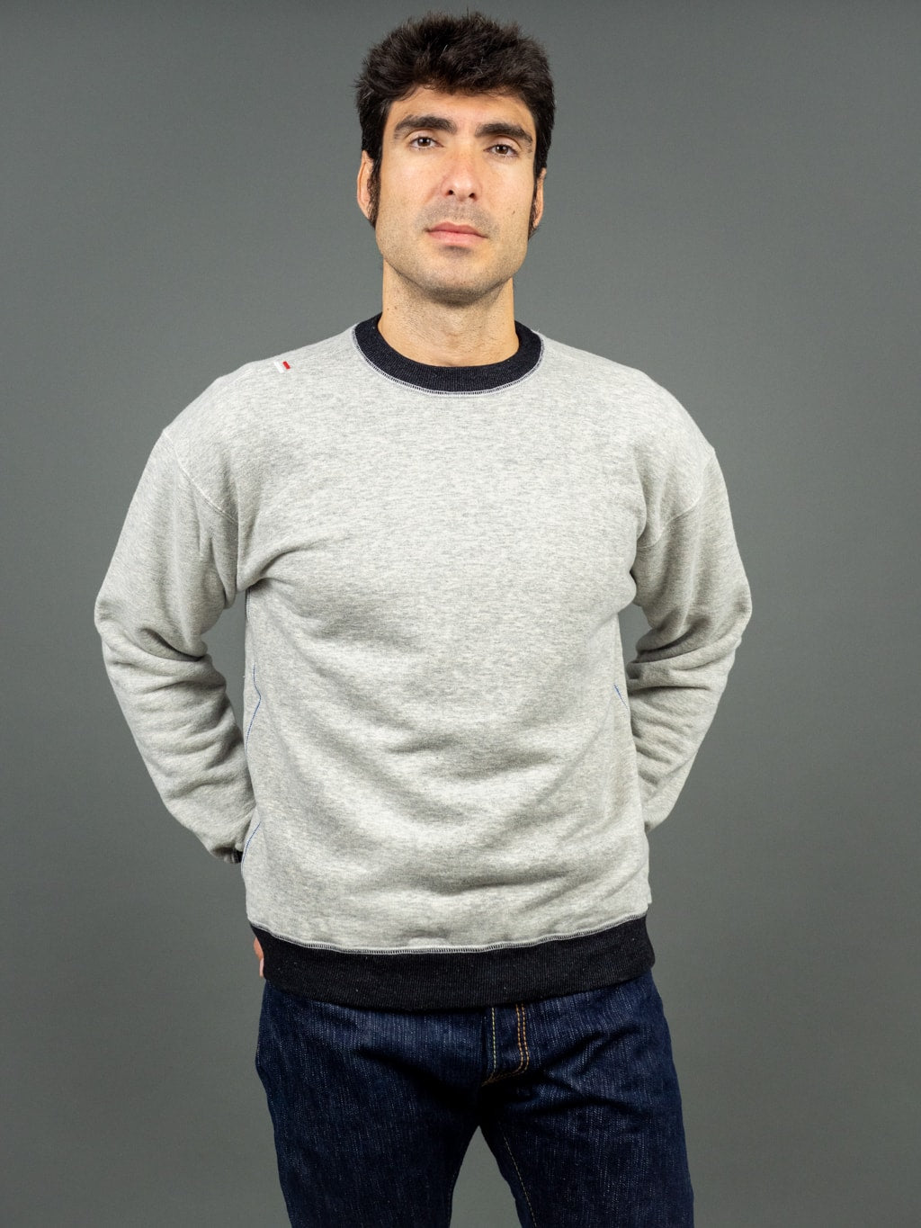 Tanuki "Zuien Kuon" Crewneck Loopwheeled Sweatshirt Front