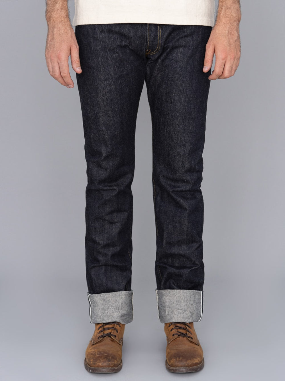 The Flat Head 3002 14.5oz Slim Tapered Jeans