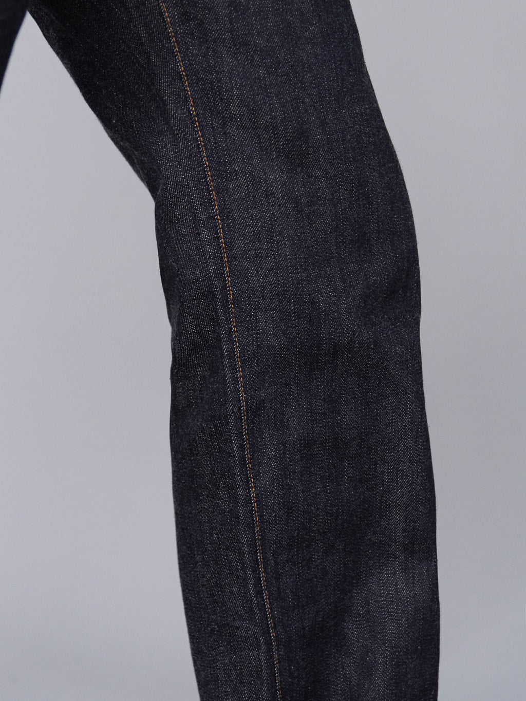 The Flat Head 3009 14.5oz straight tapered Jeans inseam
