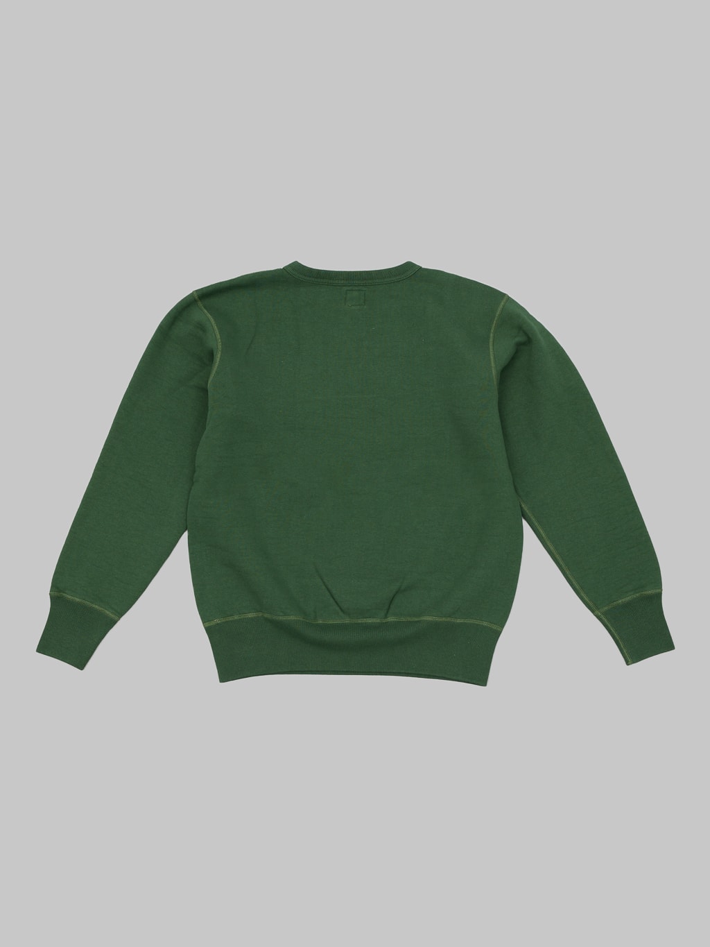 The Strike Gold Loopwheeled Sweatshirt Green back