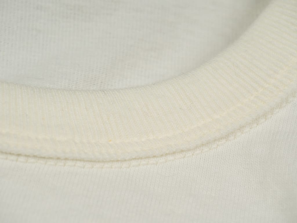 The Strike Gold Loopwheeled TShirt White Triple Stiched Collar