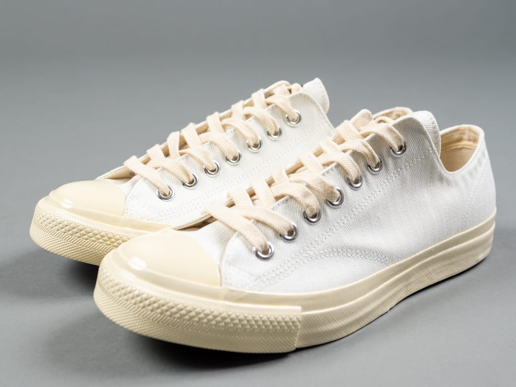 Trophy Clothing Mill Trainers Low-Top White x Cream Vintage