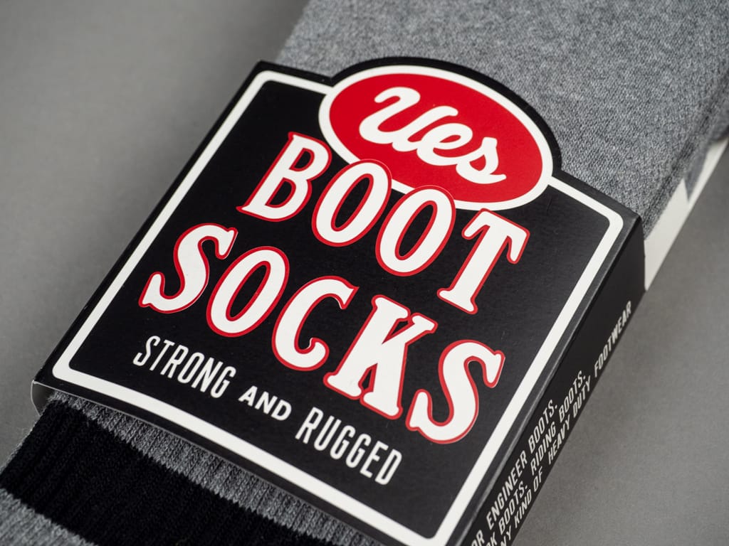 UES Boot Socks Grey Label