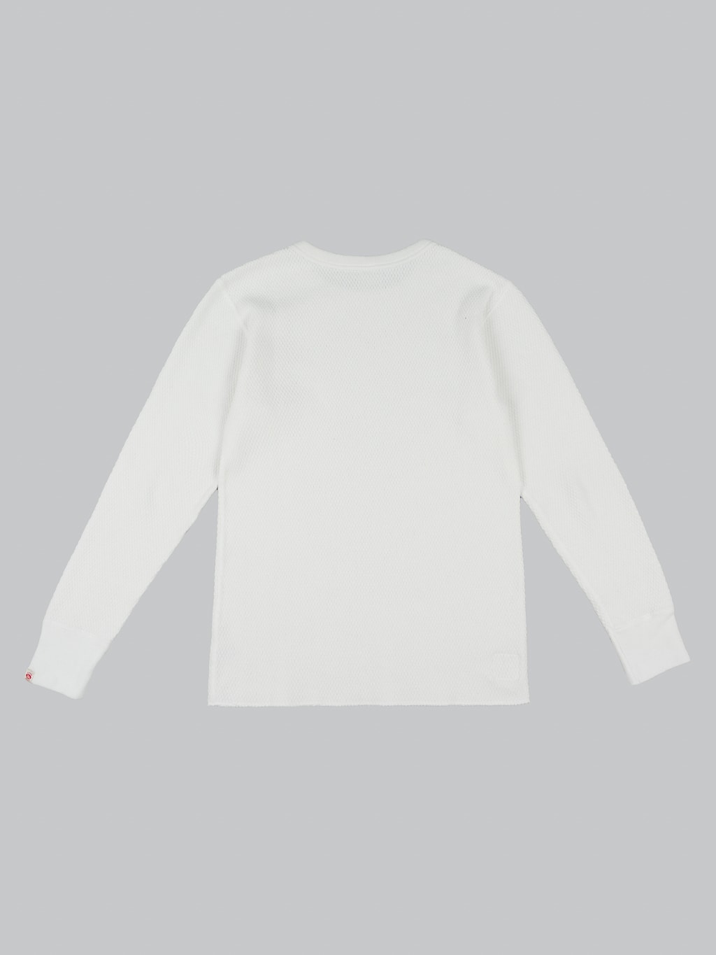 UES Double Honeycomb Thermal tshirt Off White back