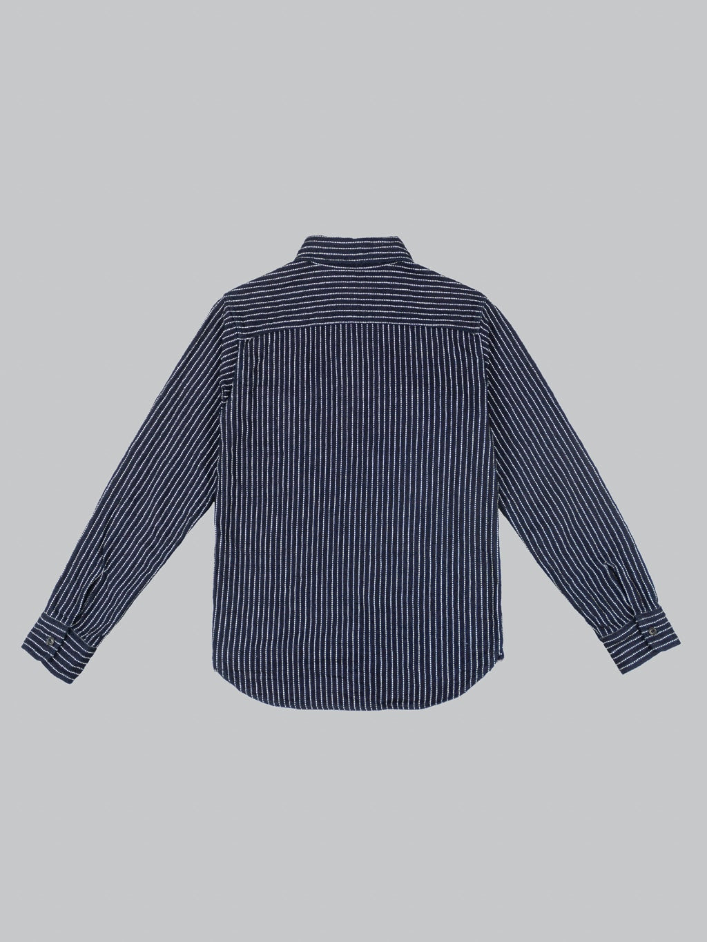 UES Indigo Stripe Heavy Flannel Shirt – Redcast Heritage Co.