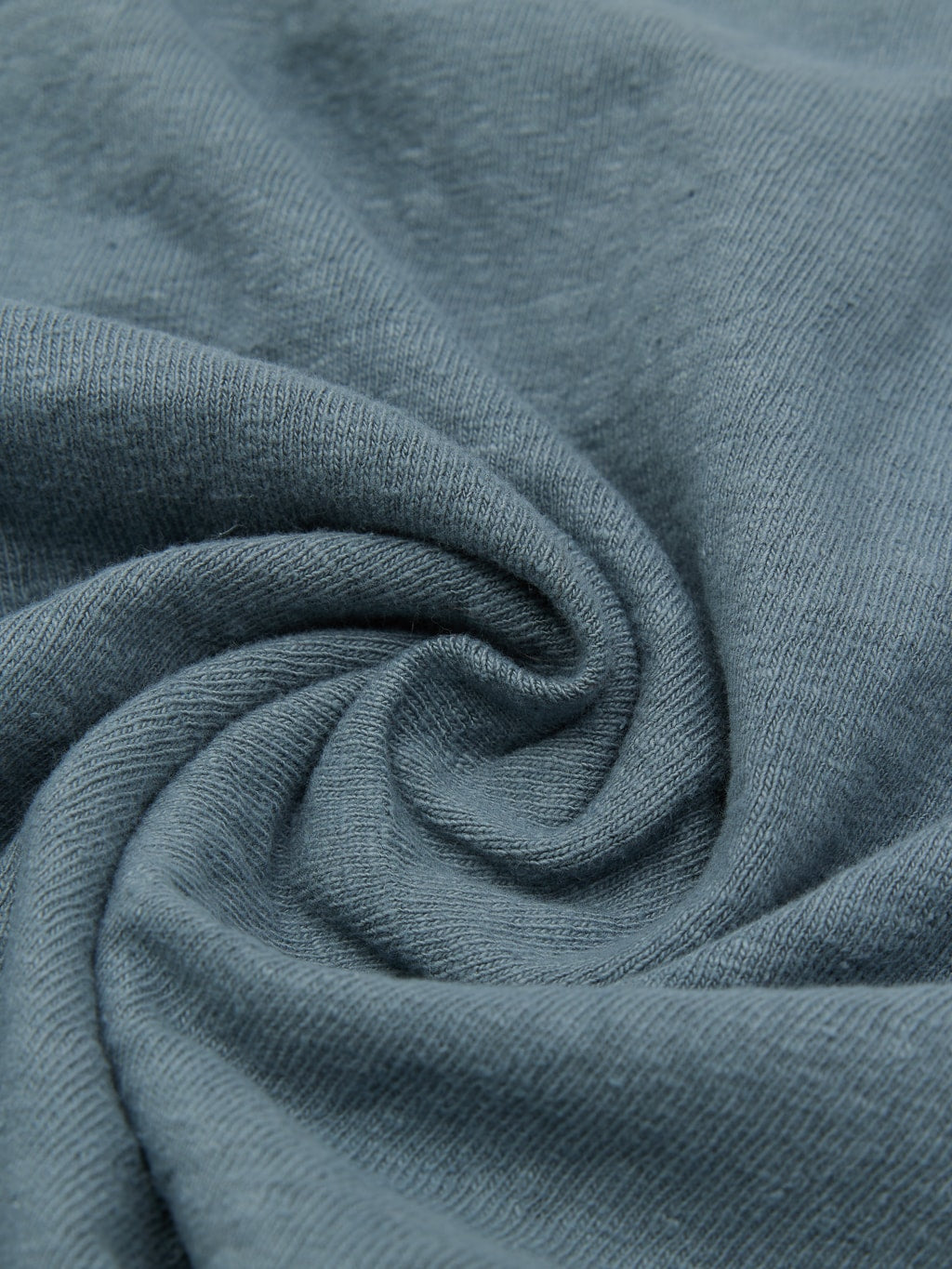 UES No 8 Slub Nep Short Sleeve Tshirt Grey texture