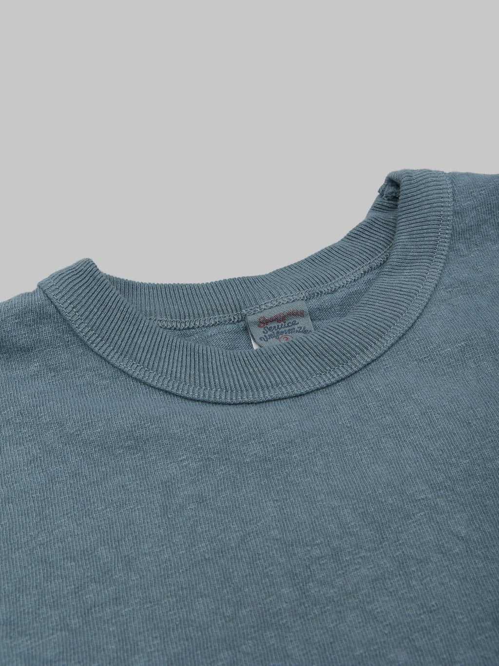 UES No.8 Slub Nep Short Sleeve T-Shirt Grey