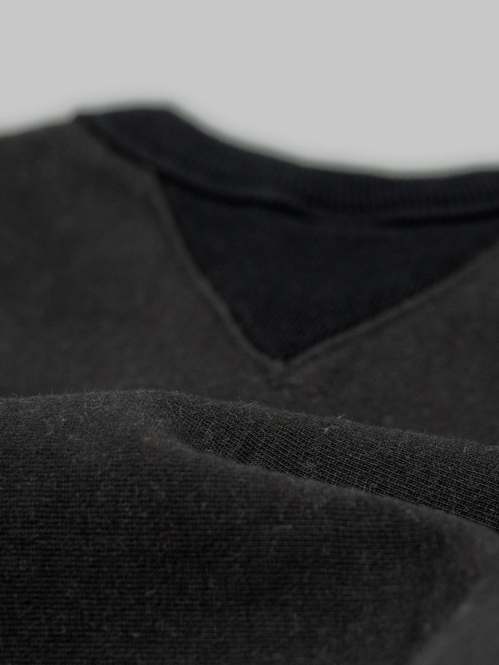 UES Puca Purcara Loopwheeled Sweatshirt Black texture